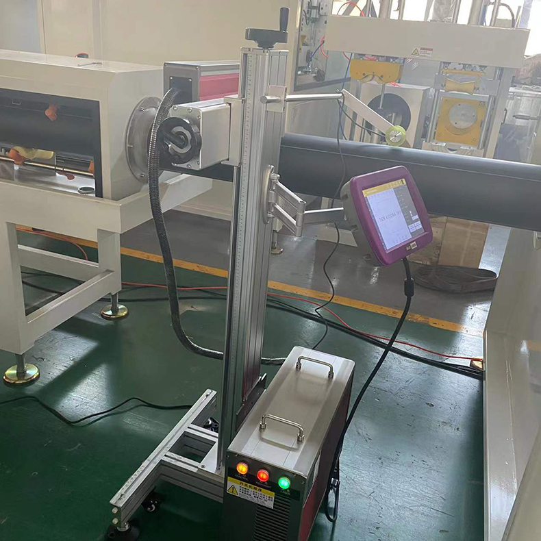 張家港市管材設(shè)備廠家 塑料管材型材PVCPEPPR20-30-50W激光噴碼機(jī) 打碼機(jī) 油墨噴碼機(jī)設(shè)備